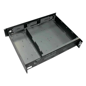 Chasis de Controlador de Aleación de Aluminio Multi-Especificación 1U, Carcasa para Router Matrix, Hardware de Comunicaciones de Audio con Embalaje de Cartón - Product Image 3