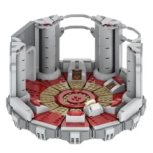 MOOXI Space Wars Movie Jedi Council Chamber Brick Military War Model Educational Action figures Building Block sets Toys