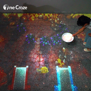 3D Interactive Sand Beach with Interactive Projector, Kids Sand Pool Floor Projection Game for Indoor Playground - Product Image 2