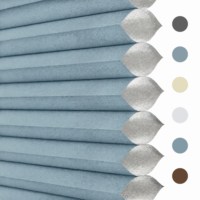 [Uniquement Tissu] Tissu pour Stores Plissés Verticaux Nid d'Abeille Cellulaires de 127 mm pour Fenêtre, Protection Solaire, ODM OEM