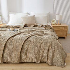 Couverture en velours 100% polyester doux en gros bon prix couverture polaire <span class=keywords><strong>Cora</strong></span> pour canapé-lit canapé couvertures épaisses et chaudes - Product Image 3