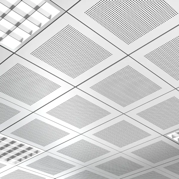 Hotsale 600*600 Perforated Aluminum Celotex Acoustical Metal Ceiling Tile