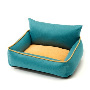 Soft Short Plush Material Pp Cotton Filling Pet Soft <strong>Square</strong> Bed for Dog <strong>Cats</strong> - Product Image 2
