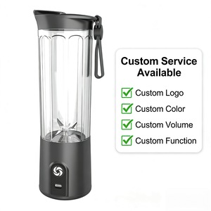 Wholesales Mini Blender 550ML USB Rechargeable Portable Juicer <b>Small</b> Home Appliances Kitchen Mixer Protein Powder Shake Bottle - Product Image 3