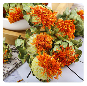 I fiori di cartamo dell'azienda Huaran sono dolci e succosi. Sono un ottimo tipo di prodotto per il tè ai fiori. - Product Image 2