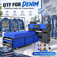 Imprimante DTF de production pour vêtements I3200 à 8 têtes et 80 cm, pour approvisionnement en gros