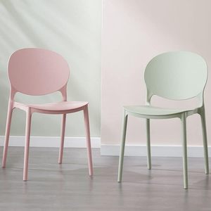Factory Wholesale Modern Plastic <strong>Chair</strong> <strong>Simple</strong> Design Lightweight Dining <strong>Chair</strong> for Cafe Restaurant Office Meeting Room - Product Image 2