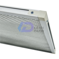 Filter HEPA Serat Tinggi Kustomisasi Baru 2025 Bingkai Fiberglass Filter Panel 2-Bagian Filtrasi 99,995% 500 CFM Otomatis