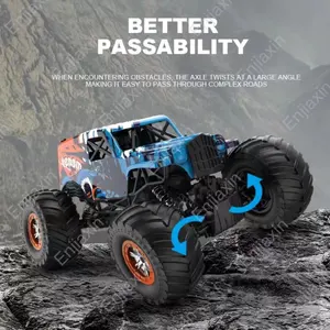 2.4G Rc Climb Car Amphibious Solid Gear Diff Off-road Tires Rc Wall Climbing Remote Control Stunt Race RC Car With Li-po Battery