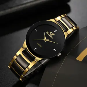 Hot Selling Classic Quartz Heren En Vrouwen Horloges Goedkope Minnaar Horloges Klok Zakelijk Quartz Paar Horloges