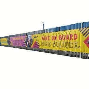 Practical Clear-Print UV-Resistant Vinyl <b>Banner</b> for Airline Promotions, Travel & Aviation Scene - Product Image 6