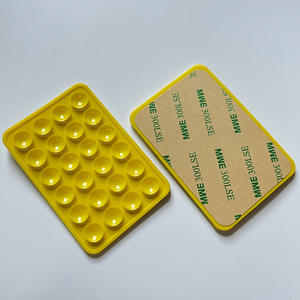 Support de téléphone portable en silicone antidérapant en gros, accessoire de fixation adhésive pour téléphone portable, support de téléphone portable à ventouse - Product Image 6