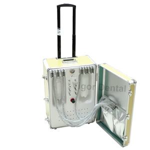 Équipement dentaire portable, unité dentaire mobile, turbine dentaire avec compresseur d'air - Product Image 1