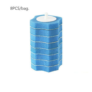 Luce del sole in Silicone igienico usa e getta porta scopino da bagno Set scatola di ricarica per la pulizia del bagno - Product Image 3