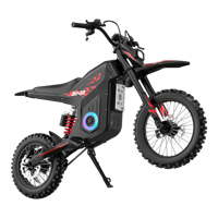 Moto électrique tout-terrain pour adultes 1500W à moteur central 48V 27Ah, roues F14 R12 pouces, 60km/h, autonomie 40km, cyclomoteur électrique, vente en gros