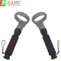 Grip ekstensi kontroler ganda, untuk ocular Quest1 2/Rift S VR pengendali game Grip bermain Beat Saber