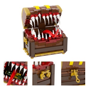 MOC1366 juego de construcción Dark Souls Yaranzo Cofre del Tesoro monstruo bloques de construcción ladrillos amigo juguetes para los ninos - Product Image 6