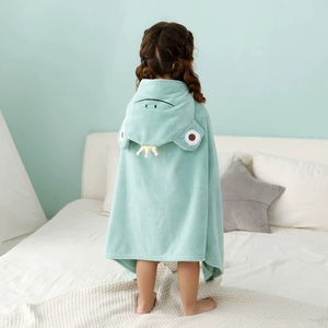 Mantas suaves para recién nacidos, Toalla de baño grande para bebés, albornoz absorbente de terciopelo para niños pequeños - Product Image 1