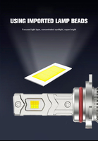 Système d'éclairage automobile LED R12 contrôlé par application, ampoule LED 9005 9006, ampoule de phare LED H7 H4 H11