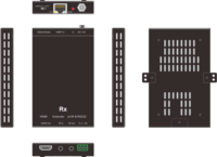 HDBaseT 4K60Hz/1080P60Hz untuk H DMI Extender 120m KVM IR Pass-Through Receiver Transmitter Metal TX RX untuk H DMI KVM Extender