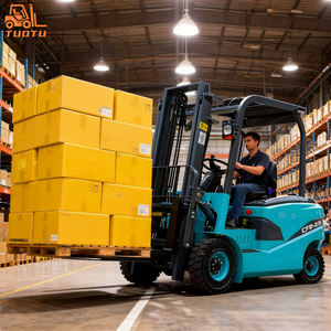 מלגזה חשמלית מלאה 2.5 טון עד 5 טון קיבולת, גובה הרמה 3 מטר עד 5 מטר, מלגזה חשמלית ישיבה למכירה - Product Image 4