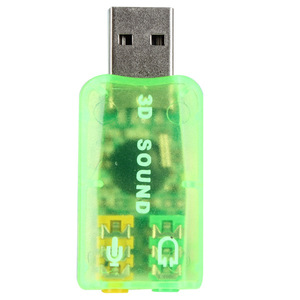 Tarjeta de sonido USB externa de 5,1 canales, Audio 3D para ordenador portátil, PC, Win7, Win8, XP - Product Image 3