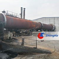 Four rotatif d'occasion Usine de ciment Four rotatif Type éponge Ligne de production de fer Four rotatif