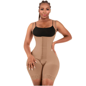 Mujeres Shapewear Etapa 3 <span class=keywords><strong>Body</strong></span> Shaper De Alta Compresión De Sol Leon Cinturilla Reloj De Arena Mujer Calzon Shapers <span class=keywords><strong>Reductor</strong></span> - Product Image 2