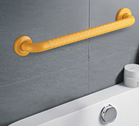 Barres d'appui de sécurité pour salle de bain pour personnes handicapées, personnalisées en usine, 300 mm, en acier inoxydable et ABS, pour douche et toilettes