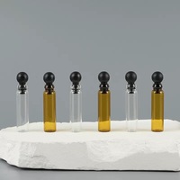 Flacons en verre rechargeables, petits contenants vides pour échantillons cosmétiques, parfums, huiles essentielles, voyages, 1 ml, 2 ml, 3 ml, 5 ml