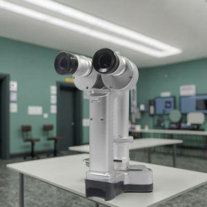 Microscopio de Hendidura LED Portátil InnoVue Opto PSL-1 con Diseño de Mano para Exámenes Oftalmológicos y Veterinarios, Color Plateado - Product Image 6