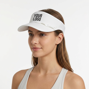 Casquette de golf décontractée personnalisée avec visière pare-soleil et logo brodé |   Fabricant OEM ODM 100% polyester léger à séchage rapide - Product Image 6