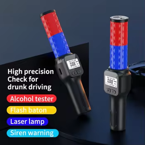 Profession elle Sprach ansage Alkohol tester für Fahrer mit Blinklicht Alkohol tester Digitaler Alkohol detektor Alcotester - Product Image 3