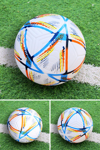 Ballon de <span class=keywords><strong>football</strong></span> cousu à la machine Coupe du Monde 2026, taille 5, en cuir PU, avec chambre à air de haute qualité pour entraînement régulier et matchs - Product Image 5