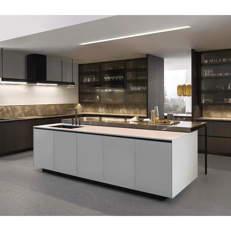NICOCABINET Modern Minimalism Elite Custom Transform Your Kitchen iStylish Hub Modern Elegance Modern Kitchen Cabinets