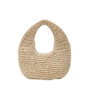 Bolso de Hombro Grande de Paja para Mujer, Bolso de Mano de Rafia para Verano, Bolso de Playa, Bolso Tote, Bolso Hobo, Bolso de Rafia - Product Image 1