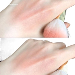 Amber Glass <b>Blush</b> Matte Orange Color Girlish Waterproof Nude Makeup Natural Milk Tea Apricot Sunburn - Product Image 5