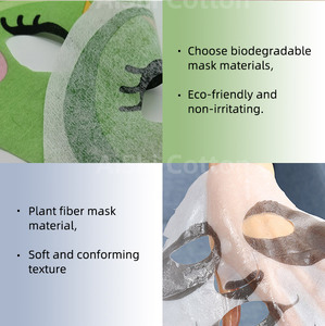 <span class=keywords><strong>Masque</strong></span> facial en <span class=keywords><strong>tissu</strong></span> personnalisé OEM avec motif animalier <span class=keywords><strong>de</strong></span> dessin animé pour les soins <span class=keywords><strong>de</strong></span> la peau, idéal pour les soirées spa et les pyjama-party pour filles - Product Image 5