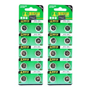 เทียนฉิว เอจี 10 แอลอาร์ 54 แบตเตอรี่อัลคาไลน์แบบกระดุมสำหรับนาฬิกา 10 ชิ้น - Product Image 2