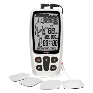 TENS Unit with Adhesive Electrodes 1-Year Warranty Class II for Pain Relief and Arthritis Management