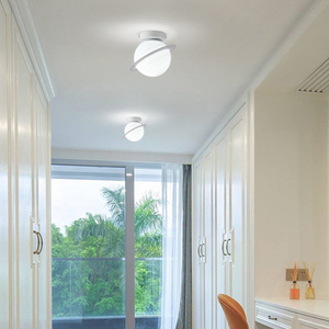 Nordic Modern Saturn Planet LED Ceiling <strong>Light</strong> <strong>Fixture</strong> for Kids Room Bedroom Hallway <strong>Nursery</strong> Creative Lamp Home Decor Lighting - Product Image 4