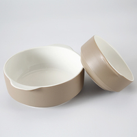 Ensemble de moules à pâtisserie en céramique WEIYE, prix d'usine, outils pour gâteaux, plat à pâtisserie rond, moules à gâteaux en porcelaine