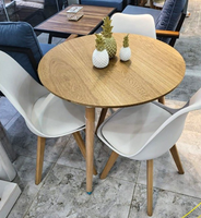 Ensemble de 4 chaises de salle à manger Mobilier de maison moderne en bois Ensemble de 4 tables et chaises nordiques