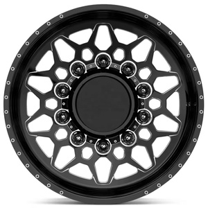 Rines Forjados LZT-2763 Pulidos 7N28 COVERT CCBR de 20, 22, 24 y 26 Pulgadas 8x170 para F350, F550, Silverado 2500HD, F250, Sierra 2500HD, F450 - Product Image 4