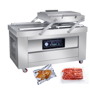 Auto Vacuum Packing <b>Machine</b> DZ-400 500 600 Double Chamber Fruit Vegetable Meat Fish Chicken Vacuum <b>Sealer</b> Packaging <b>Machine</b> - Product Image 1