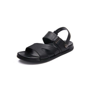 Sandalias de Cuero Genuino Hechas a Mano para Hombre, Punta Cerrada, Verano 2026, Cómodas y Duraderas, Calzado Masculino, Venta al Por Mayor de Fábrica - Product Image 5