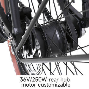 Vélo électrique de ville TXED 700C, moteur 250W, câbles dissimulés, design breveté, transmission par courroie, frein à disque hydraulique pour adultes, vélo électrique urbain - Product Image 6