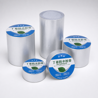 Ruban d'étanchéité auto-adhésif en butyl pour toiture métallique, fenêtre, tuyau, gouttière, réparation de camping-car, serre et drainage