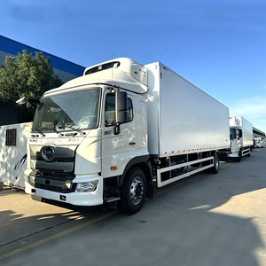 Giappone Hino <span class=keywords><strong>frigorifero</strong></span> <span class=keywords><strong>camion</strong></span> personalizzato 20 Ton congelatore regrigolato Box Van <span class=keywords><strong>camion</strong></span> per il trasporto congelato - Product Image 2