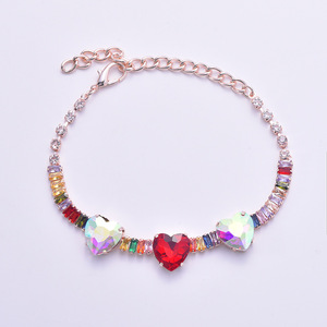 Hot <span class=keywords><strong>Selling</strong></span> Bunte Liebe Haustier Katze Hund Halskette Zubehör - Product Image 5